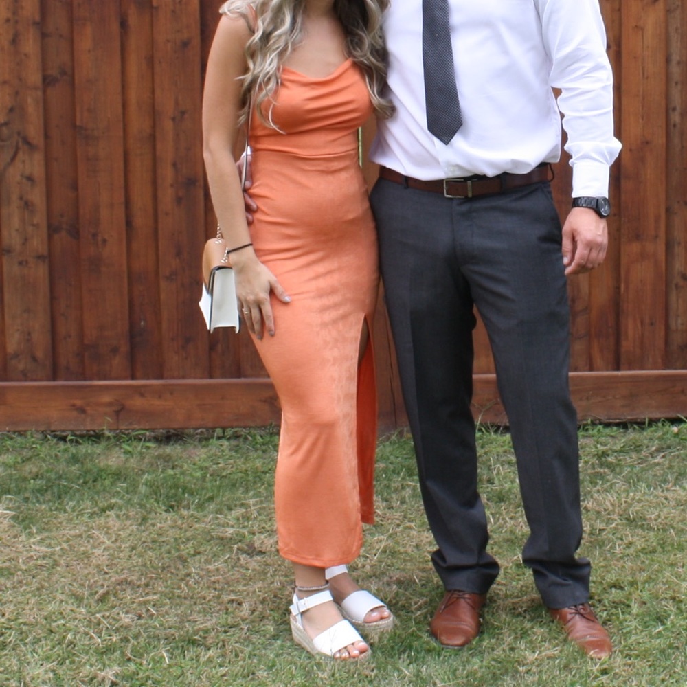 Slinky Slip Dress
